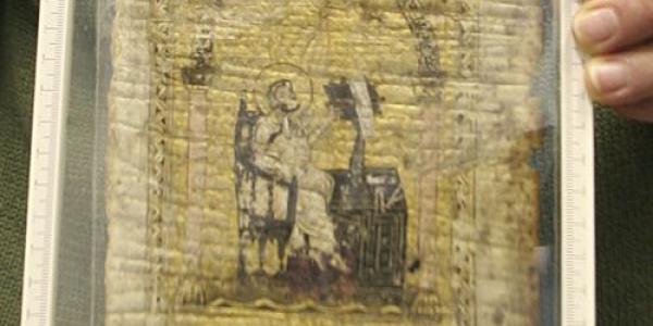 Archimedes palimpsest at SSRL
