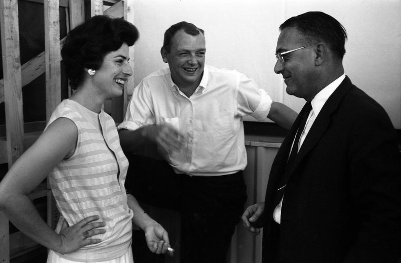 Bill Kirk (center), 1962