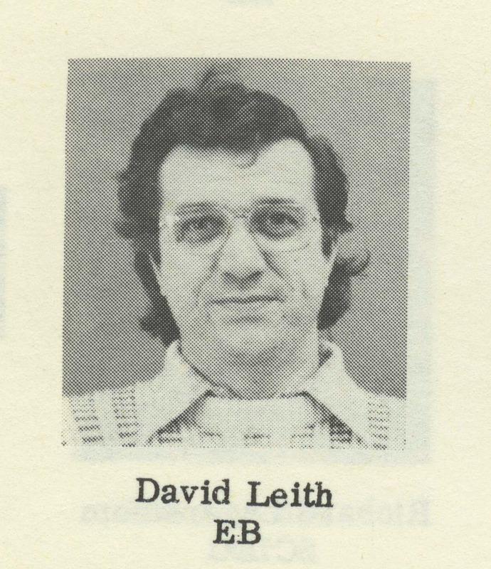 David Leith, 1975