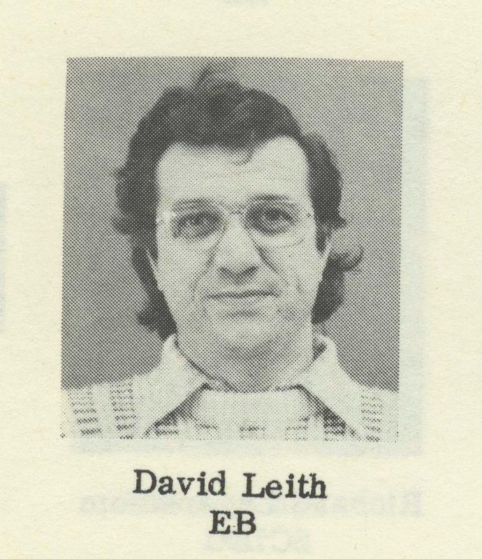 David Leith, 1975