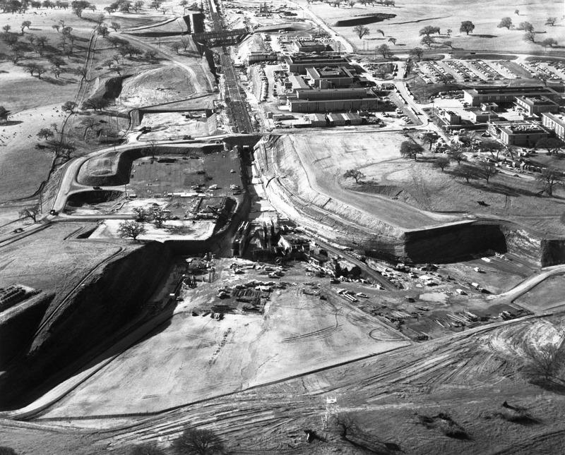 Research Yard excavation, 1966