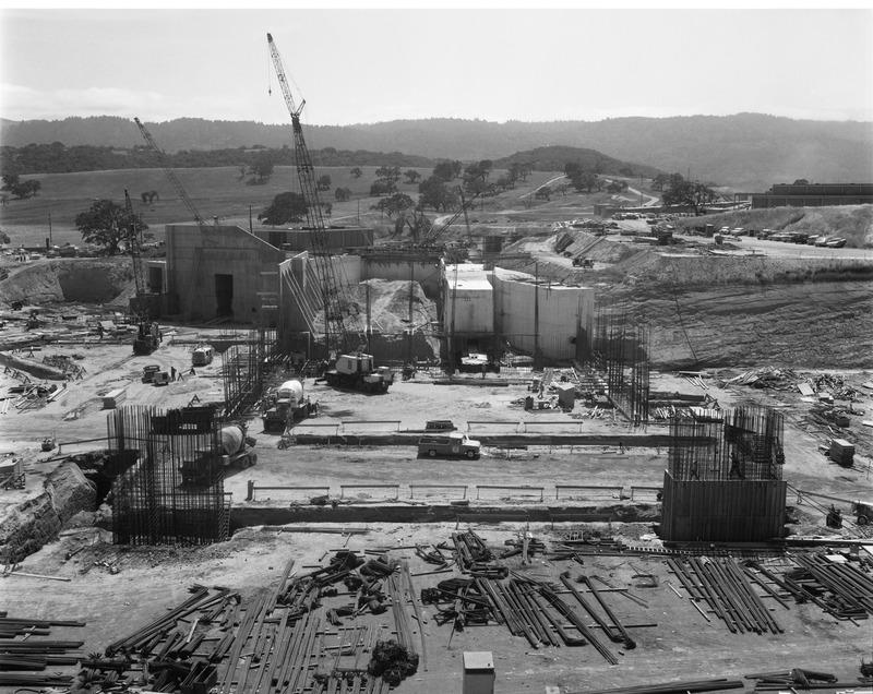 Research Yard under construction, 1965