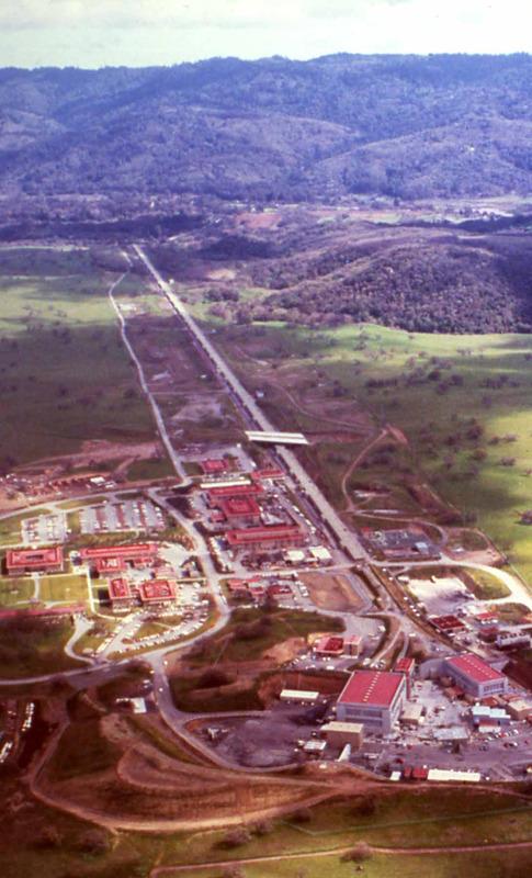 Aerial view of SLAC, 1967