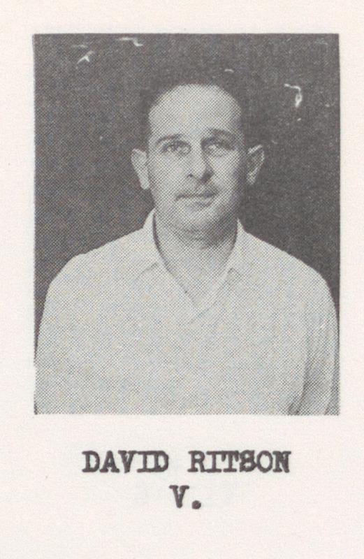 David Ritson, 1963