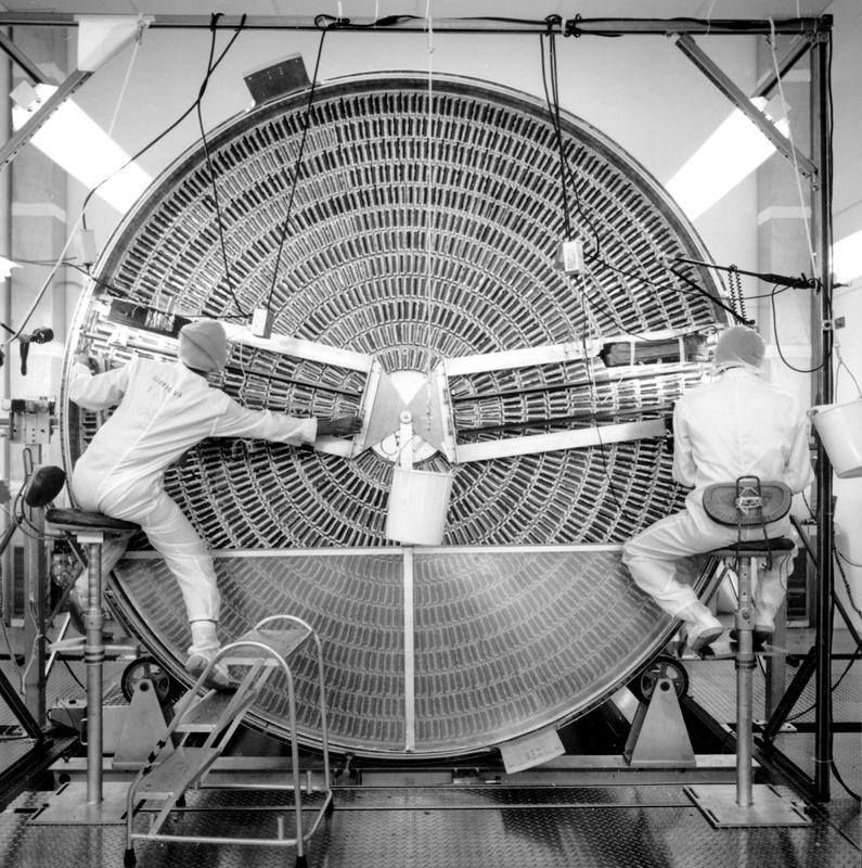 Mark II detector rebuilding, 1986