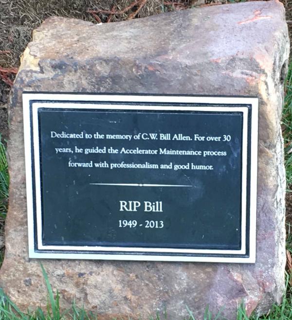 C. W. Bill Allen plaque
