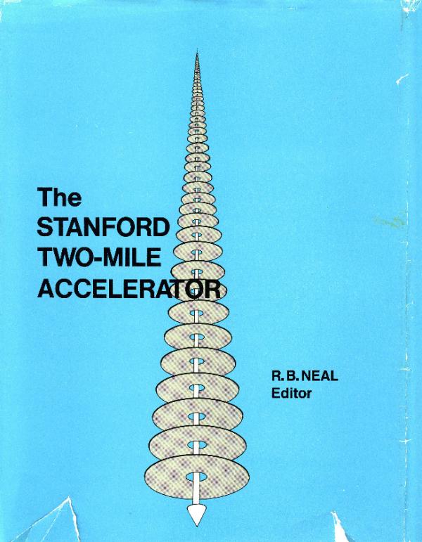 Dust jacket for SLAC "Blue Book"