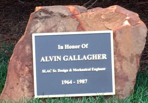 Alvin Gallagher plaque
