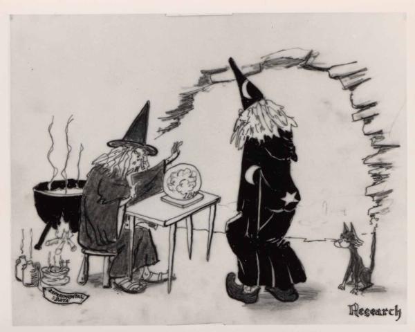 Bob Gould Wizard cartoon: SLAC Research