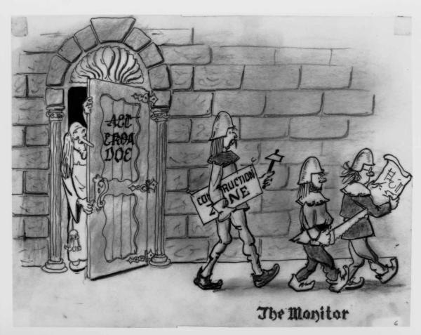 Bob Gould Wizard cartoon: SLAC Monitor