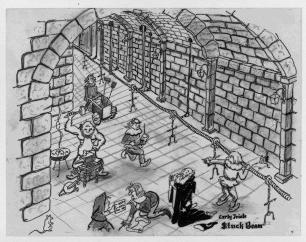 Bob Gould Wizard cartoon: SLAC Stuck Beam