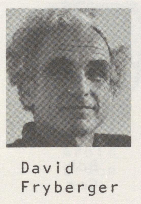 David Fryberger, 1981